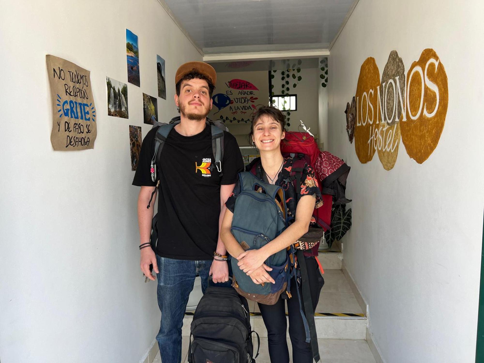 Los Nonos Hostel Guadalupe Ngoại thất bức ảnh